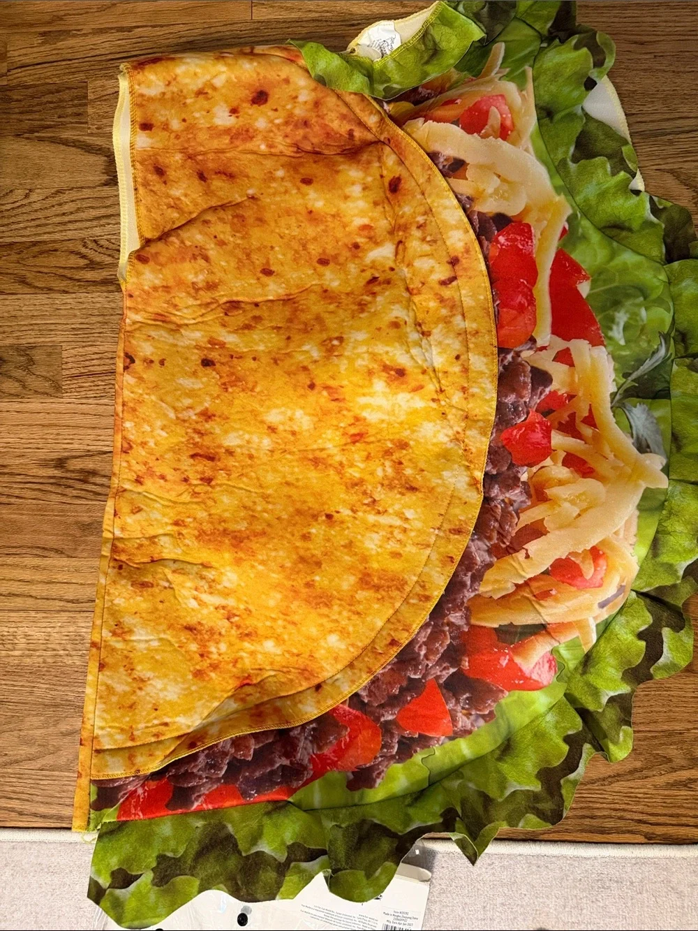 Kids Taco Costume - Green & Yellow Taco Tunic